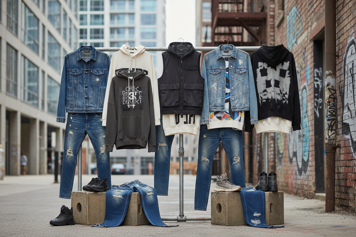 Urban denim and apparel 
